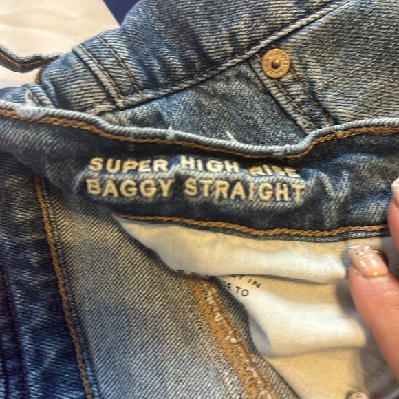 Excellent Condition 2 Lucky Brand jeans and 1 American Eagle Jeans - Picture 8 of 11